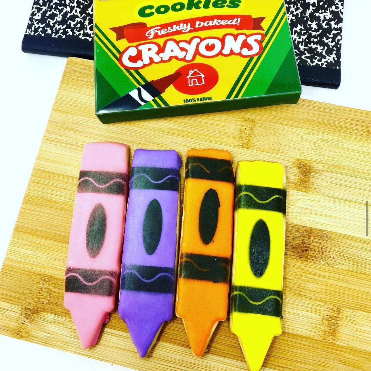 Crayon Cookies/Teacher Appreciation/School Days/Party Favors